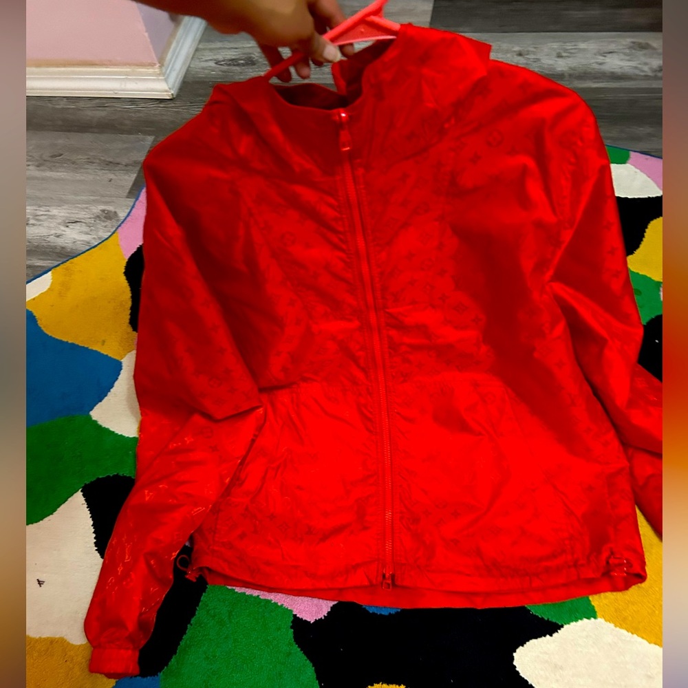 Vintage Monogram Reversible Nylon Windbreaker LV jacket